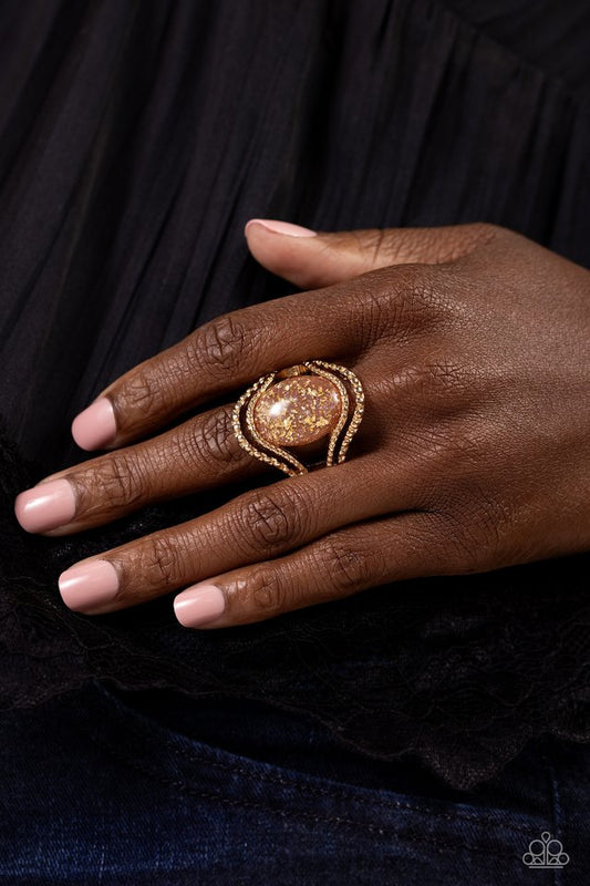 Noble Nebula - Brown - Paparazzi Ring Image