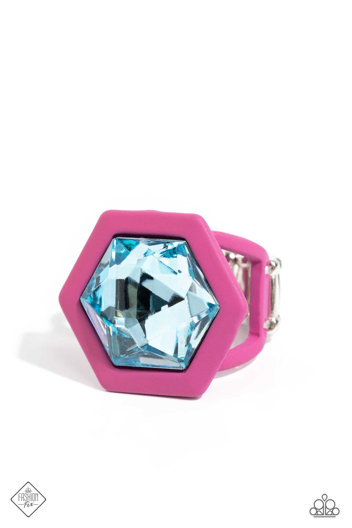 Paparazzi Ring ~ Changing Class - Pink