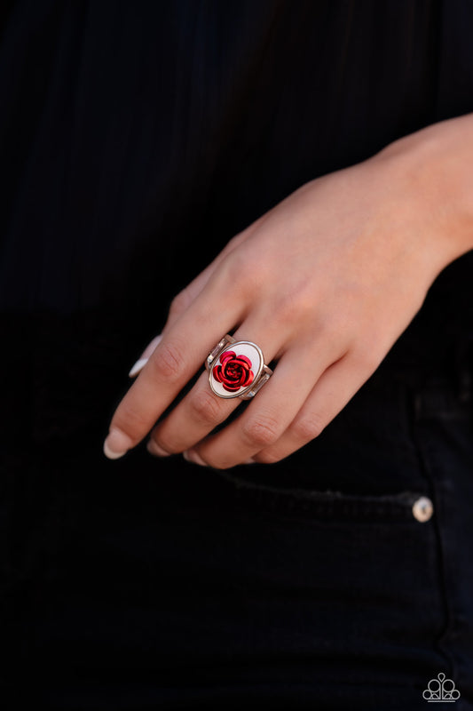 Paparazzi Ring ~ ROSE to My Heart - Red