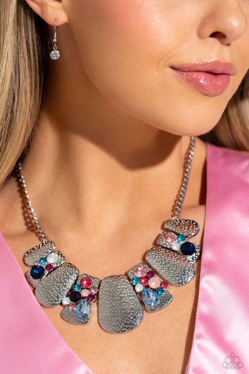 Multicolored Mayhem - Necklace - Paparazzi Necklace Image