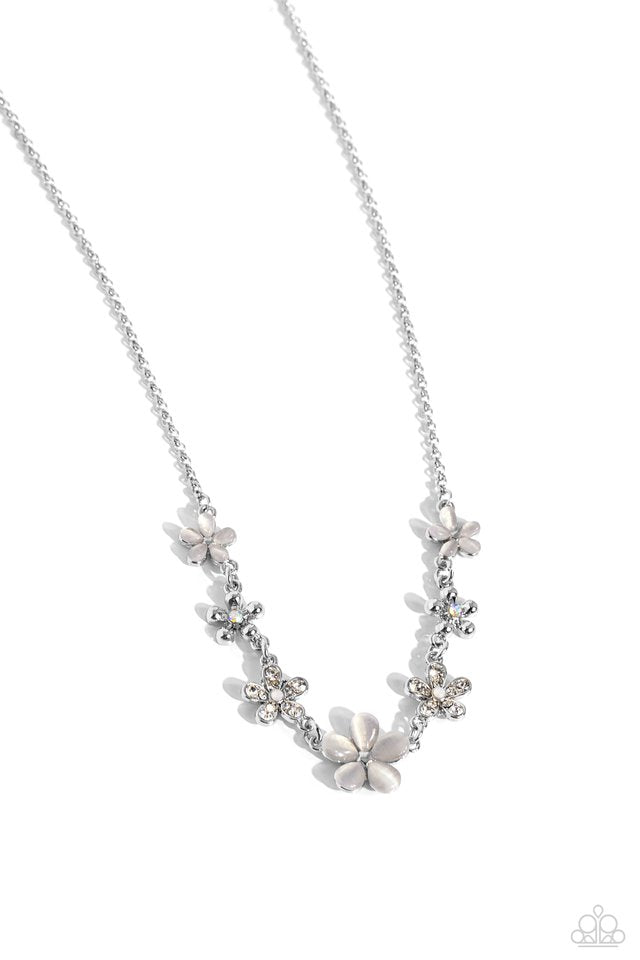 Spring Showcase - White - Paparazzi Necklace Image