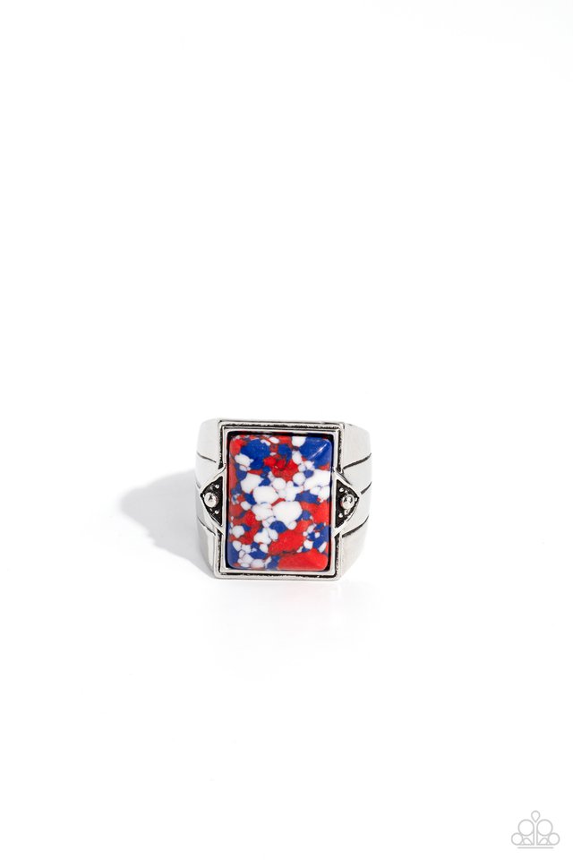 Startling Stones - Red - Paparazzi Ring Image