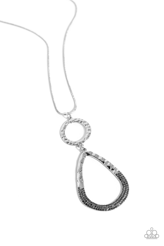 Focused Fashion - Silver - Paparazzi Necklace Image