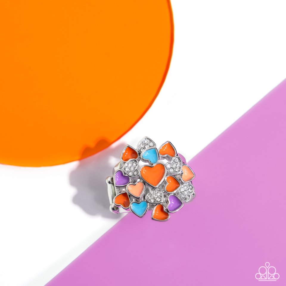 Gimme Some Lovin - Orange - Paparazzi Ring Image