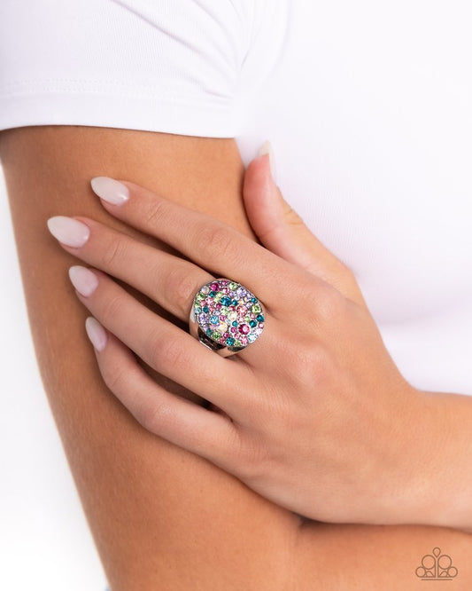 Pampered Pattern - Multi - Paparazzi Ring Image