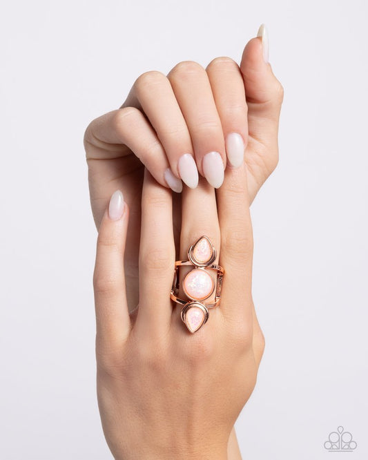 Sultry Sheen - Copper - Paparazzi Ring Image