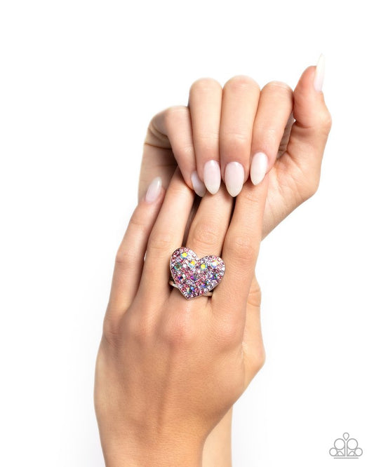 Extra Embellishment - Purple - Paparazzi Ring Image