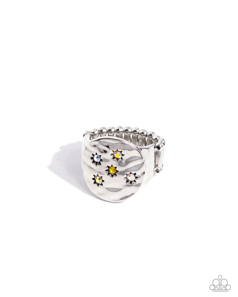 Starry Serenade - Yellow - Paparazzi Ring Image