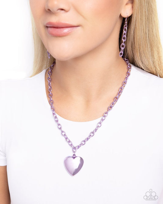 Loving Luxury - Purple - Paparazzi Necklace Image
