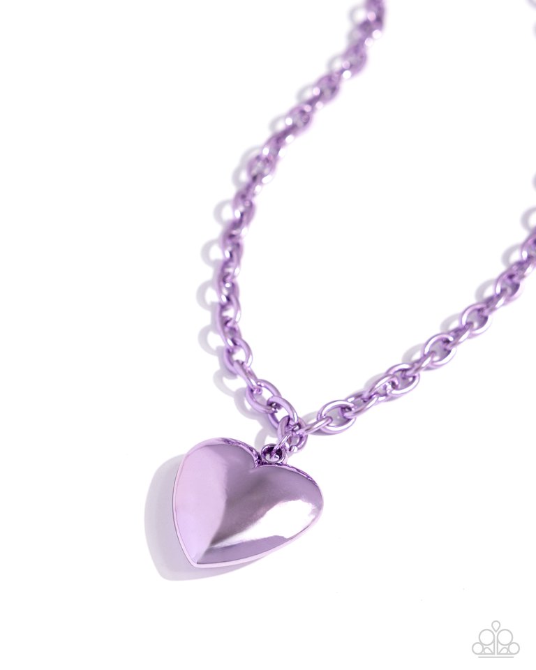 Loving Luxury - Purple - Paparazzi Necklace Image