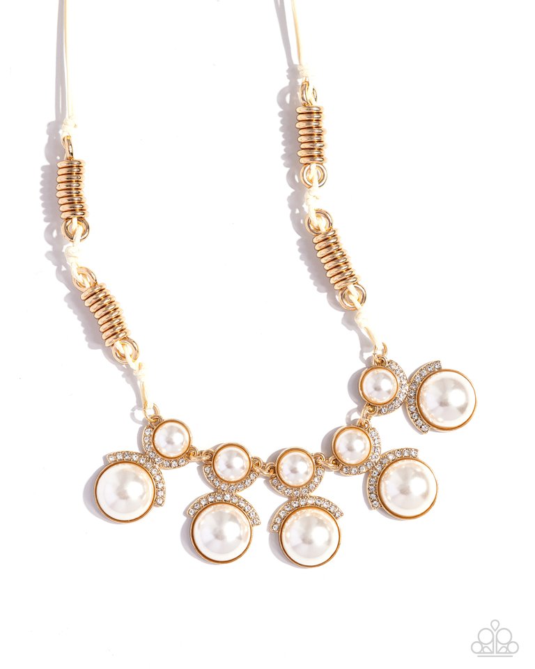 Coil Charisma - Gold - Paparazzi Necklace Image