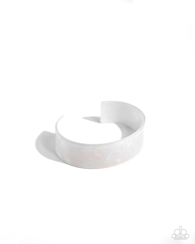 Pastel Pairing - White - Paparazzi Bracelet Image