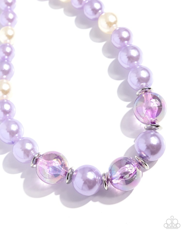 Just Another PEARL - Purple - Paparazzi Necklace Image