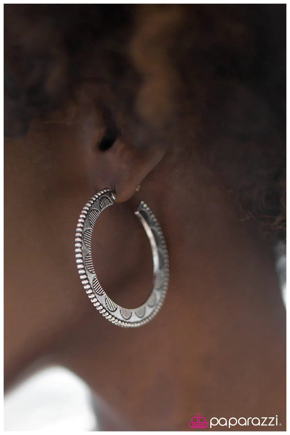 Paparazzi Earring ~ Rio Grande - Silver