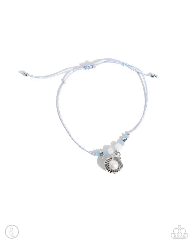 Oyster Overture - Blue - Paparazzi Bracelet Image