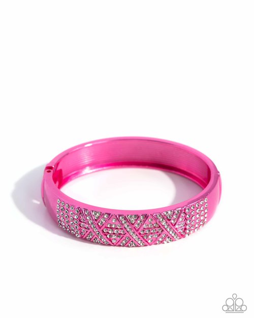 Refulgent Rebel - Pink - Paparazzi Bracelet Image