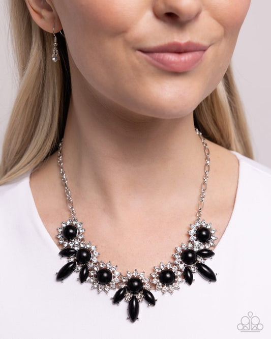 Flair for the Feminine - Black - Paparazzi Necklace Image