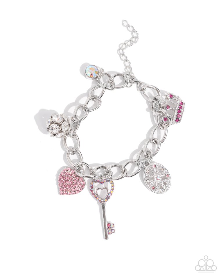 Regal Ratio - Pink - Paparazzi Bracelet Image