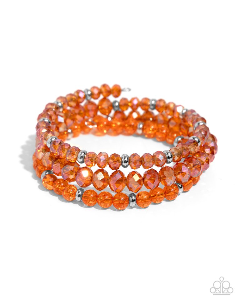 Cultured Cause - Orange - Paparazzi Bracelet Image