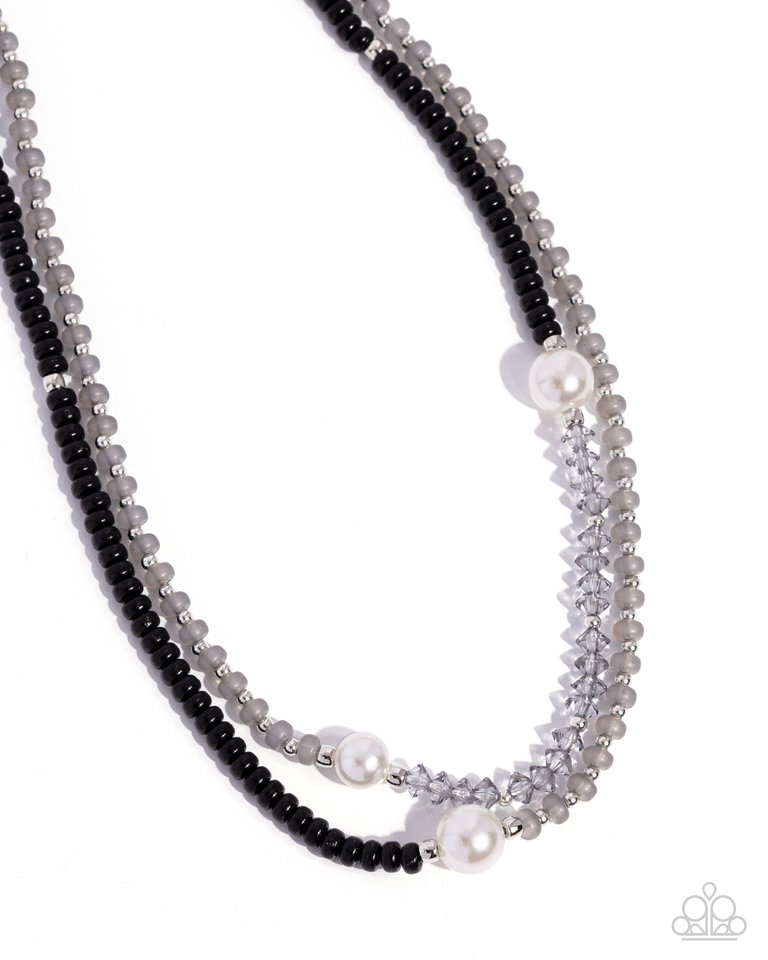 Malibu Medley - Black - Paparazzi Necklace Image