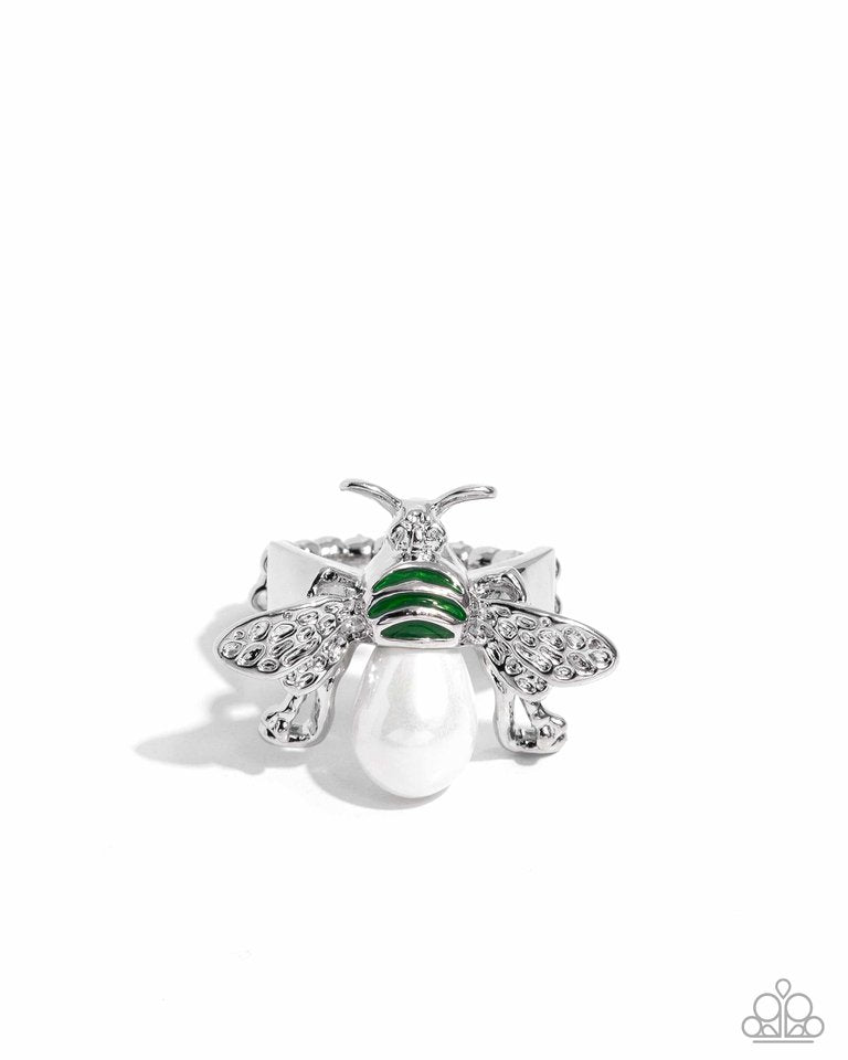 BEE-utiful Bling - Green - Paparazzi Ring Image