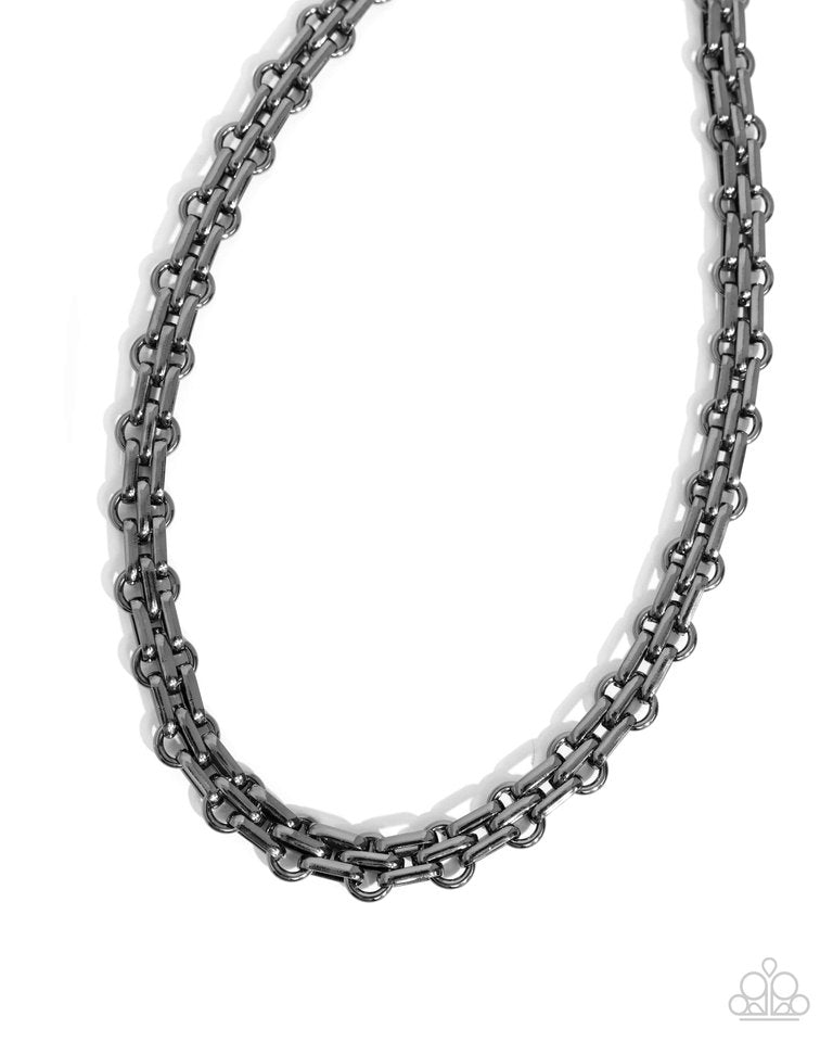 Immaculate Industry - Black - Paparazzi Necklace Image