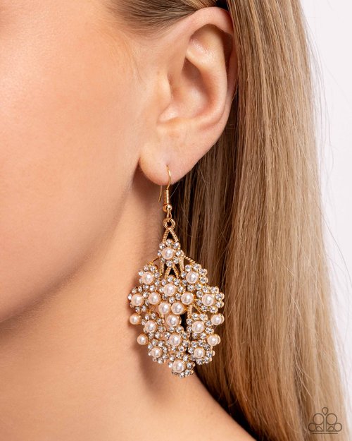 Nautical Netting - Paparazzi Earring Image