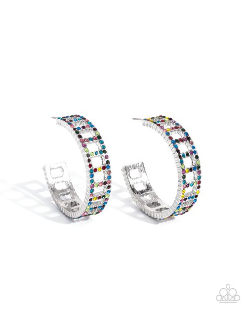 Bridging Brilliance - Paparazzi Earring Image