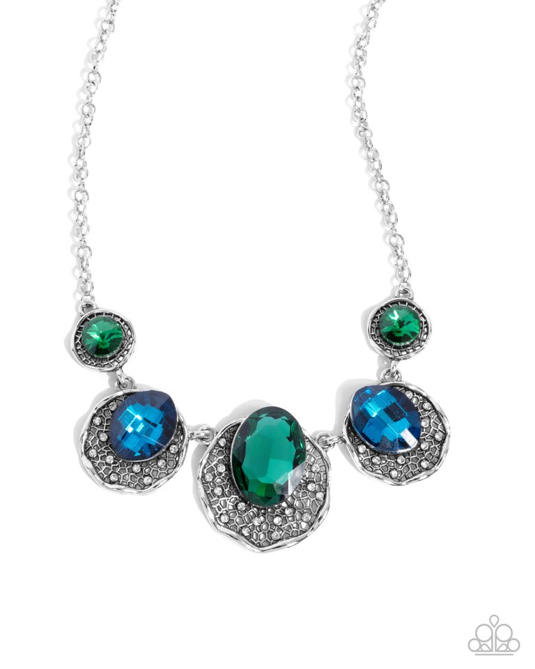 City Color - Green - Paparazzi Necklace Image