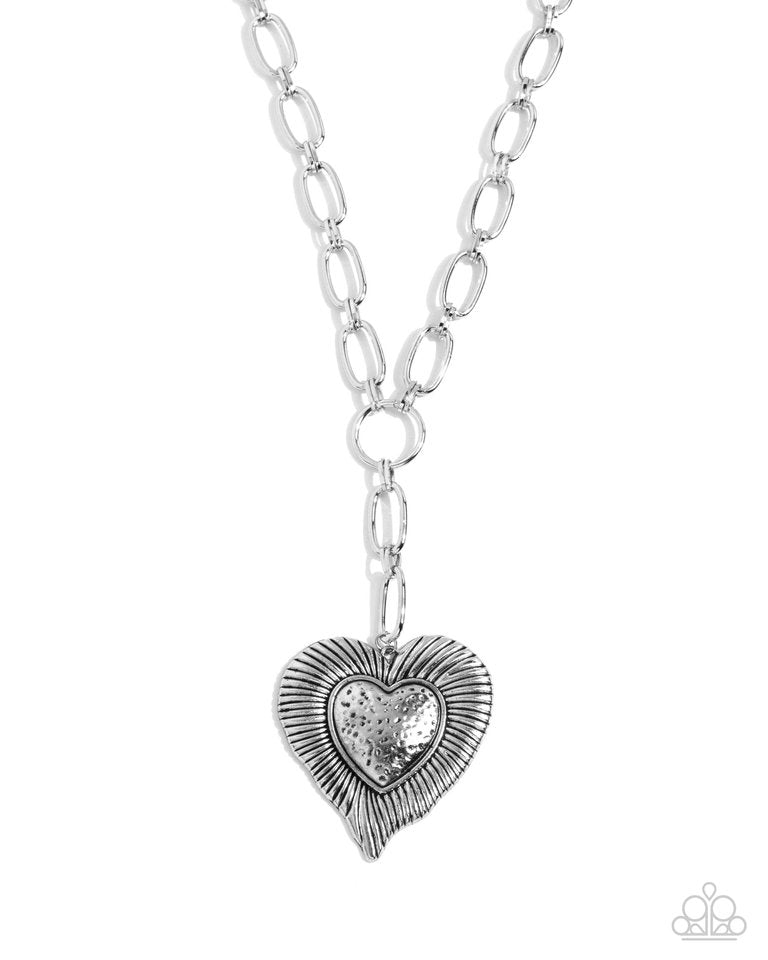 High Fidelity - Silver - Paparazzi Necklace Image