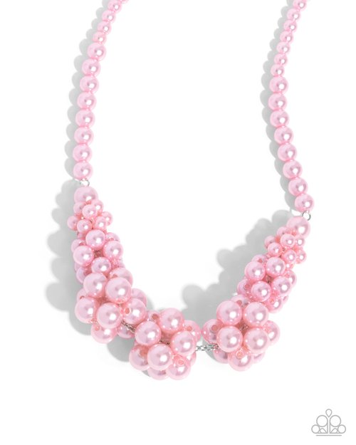 Austen Adornment - Pink - Paparazzi Necklace Image