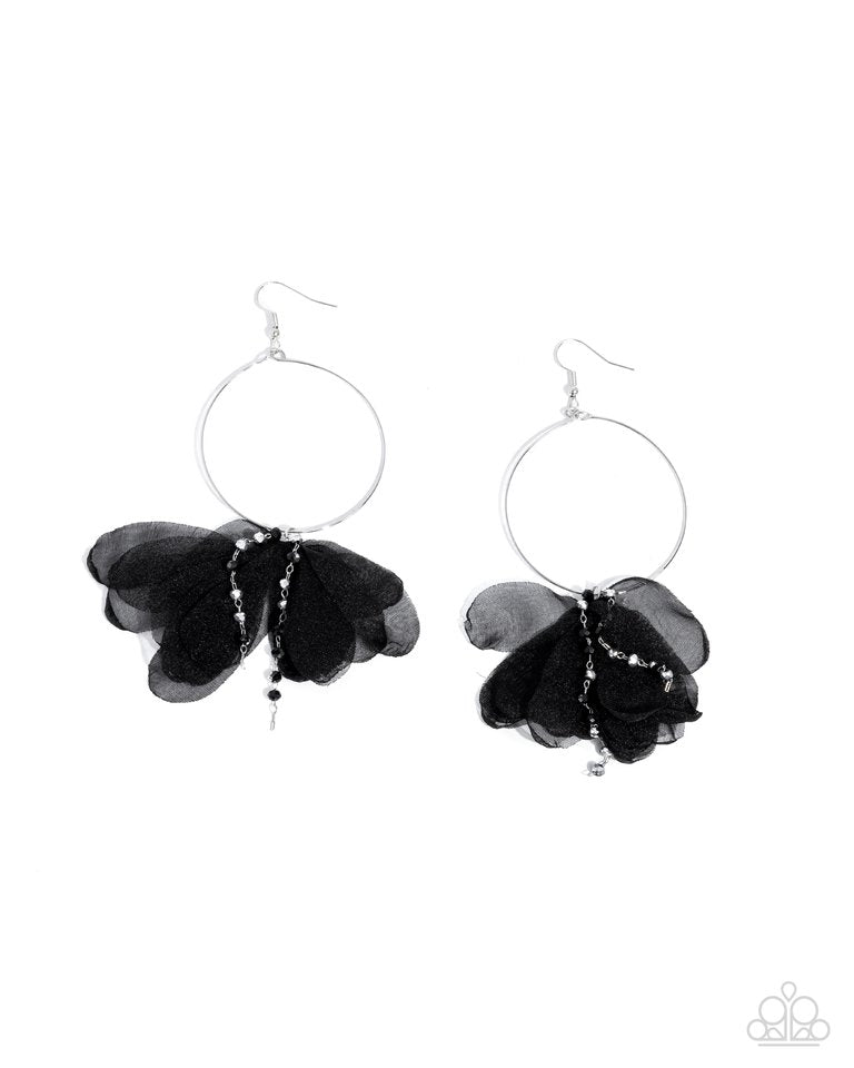 Perennial Perspective - Black - Paparazzi Earring Image