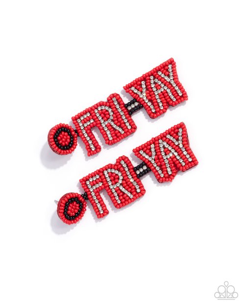 Its Friday! - Paparazzi Earring Image