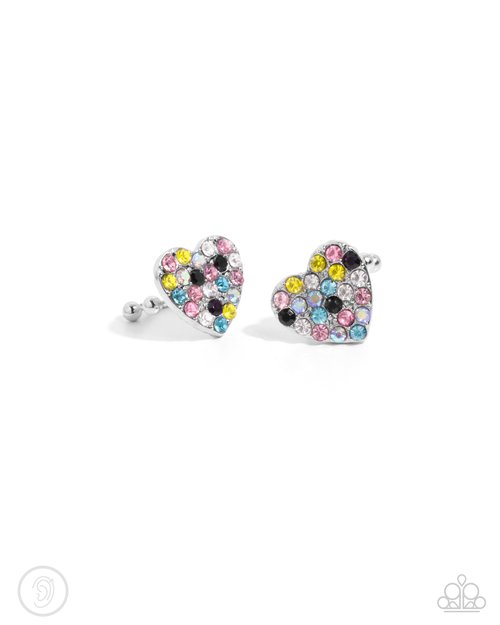 As Far As It GLOWS - Earrings - Paparazzi Earring Image