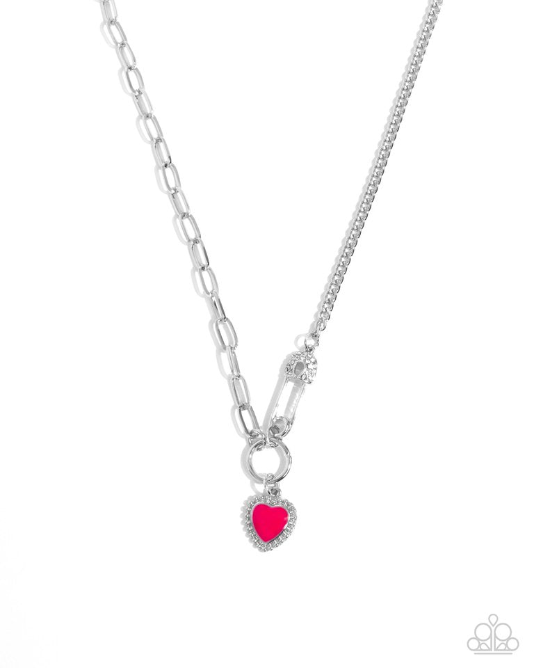 Valuable Valor - Pink - Paparazzi Necklace Image