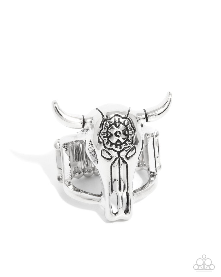 Whimsical Wildlife - Silver - Paparazzi Ring Image