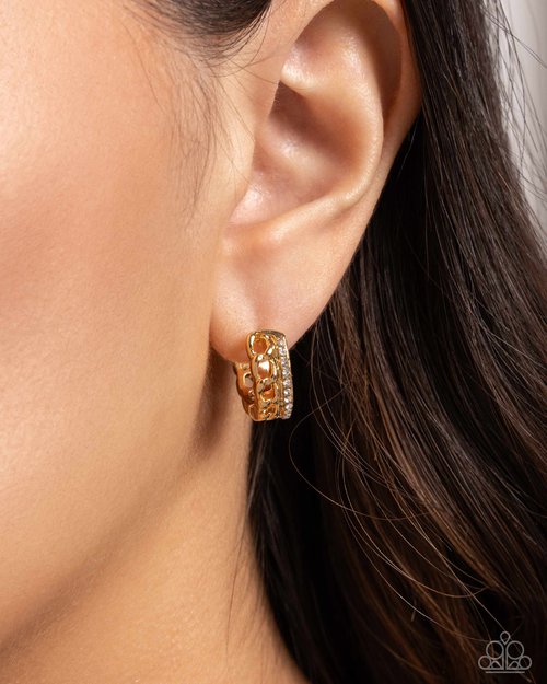 Lethal Layers - Paparazzi Earring Image