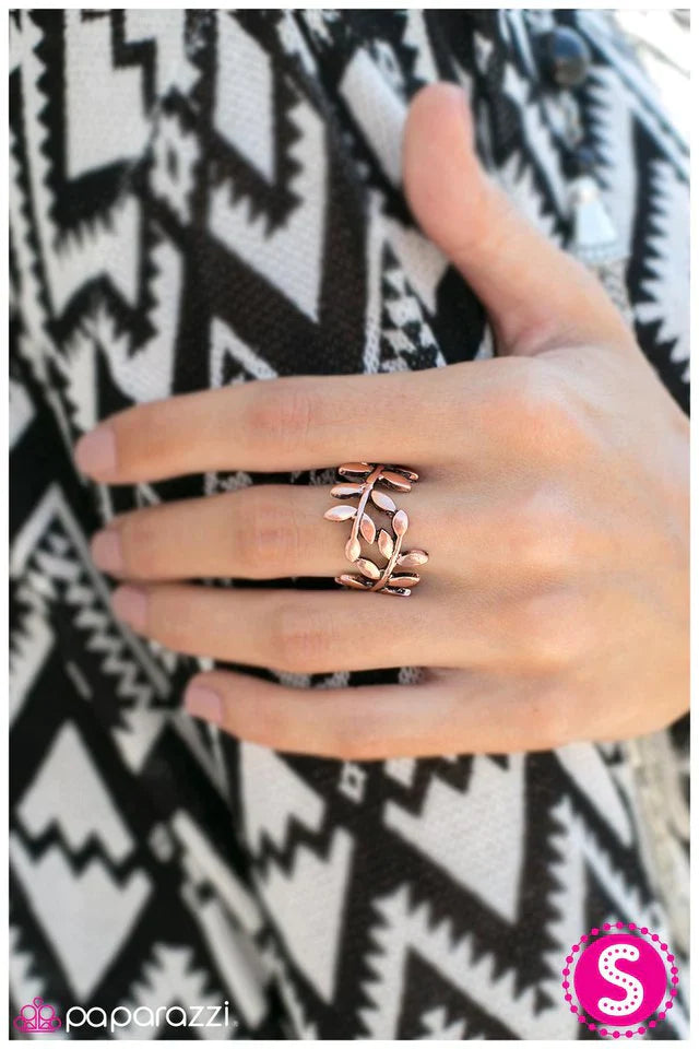 Paparazzi Ring ~ Autumn Goddess - Copper