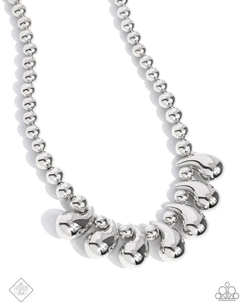 Raindrop Rebel - Paparazzi Necklace Image