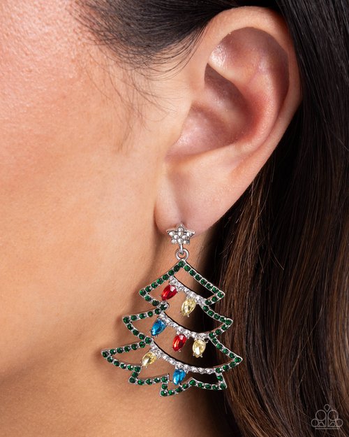 O Tannenbaum - Paparazzi Earring Image