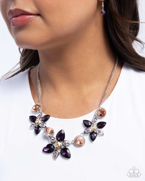 Perennial Promise - Purple - Paparazzi Necklace Image