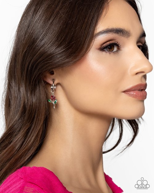 Rose Routine - Paparazzi Earring Image