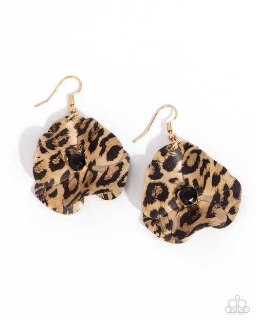 Legendary Leopard - Paparazzi Earring Image