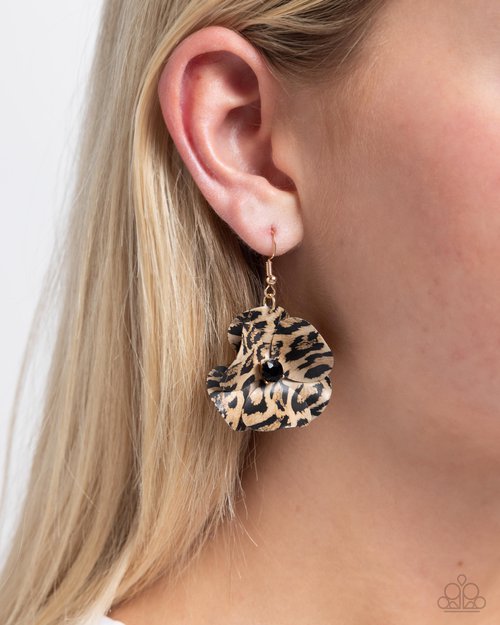 Legendary Leopard - Paparazzi Earring Image