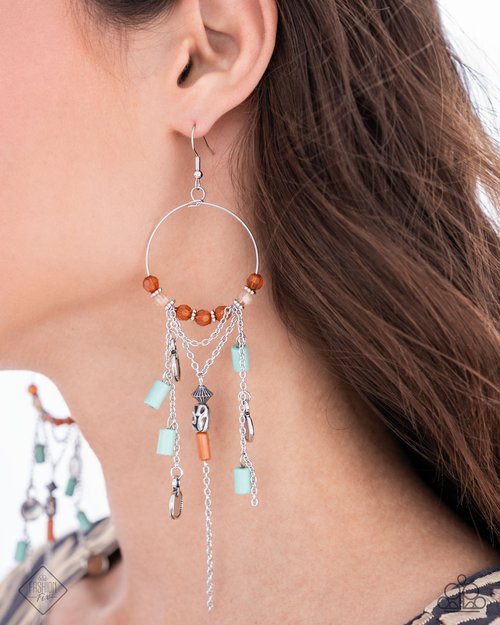 Commanding Cascade - Paparazzi Earring Image