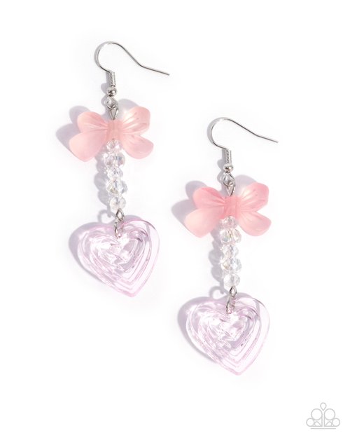 Feminine Freefall - Paparazzi Earring Image