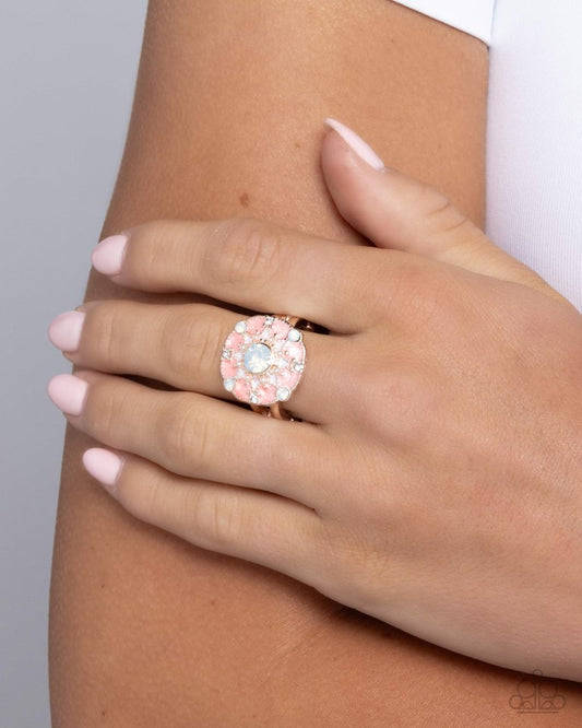 Cheers to Perfection - Rose Gold - Paparazzi Ring Image