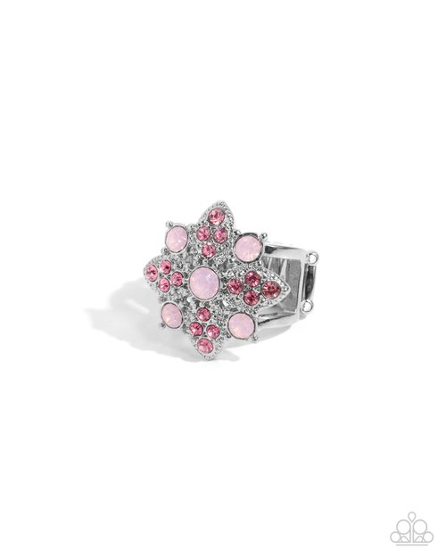 Floral Force - Pink - Paparazzi Ring Image