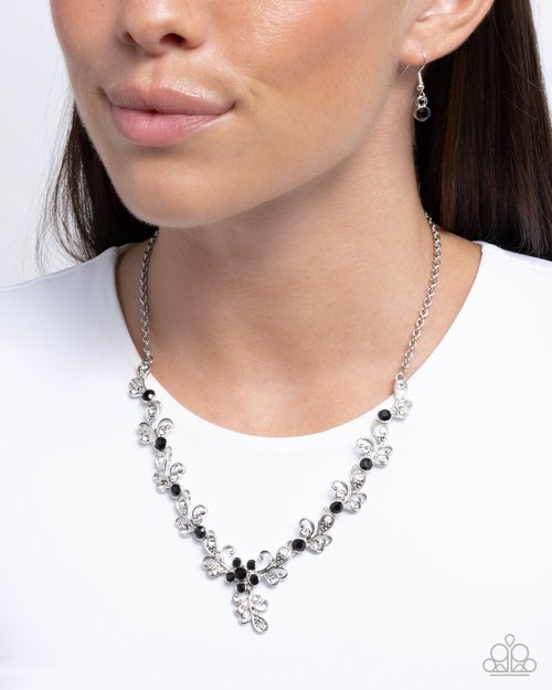 Refreshing Refinement - Black - Paparazzi Necklace Image