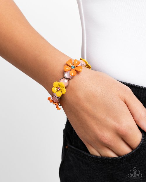 Garden Grove - Orange - Paparazzi Bracelet Image